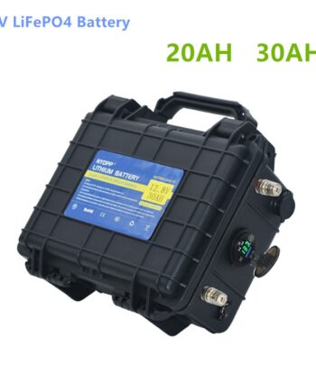 Aliexpress-Batterie lithium LifePO4 12v 20Ah,30Ah étanche
