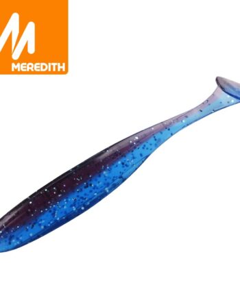 Aliexpress-MEREDITH Lot de 7 leurres souples type shad 10cm-4,8gr