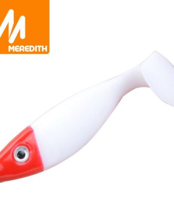 Aliexpress-MEREDITH Lot de 5 leurres souples type shad 90mm-7,3gr