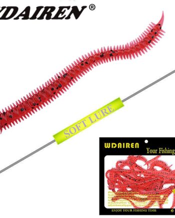Aliexpress-WDAIREN Lot de 20 leurres souples type worm 10cm-1,1gr