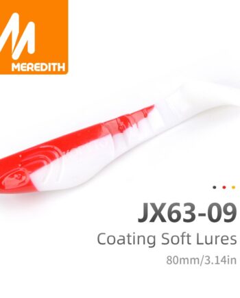 Aliexpress-MEREDITH Lot de 8 leurres souples type shad 8,5cm-6,8gr