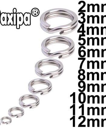 Aliexpress-PAXIPA Anneaux brisés 50 ou 100 pièces plusieurs dimensions