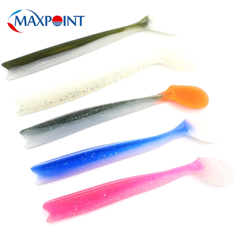 Aliexpress-MAXPOINT - 4 Shad Paddle Tail minnow 11cm