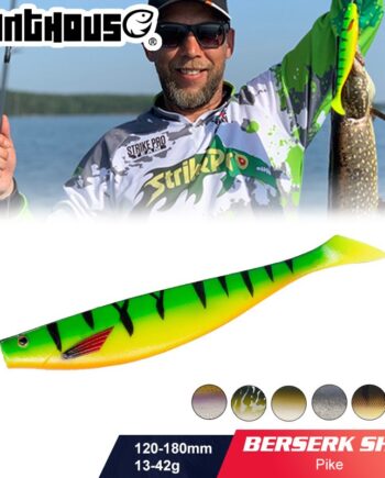 Aliexpress-HUNTHOUSE - 3 Shads Berserk 12-15-18cm