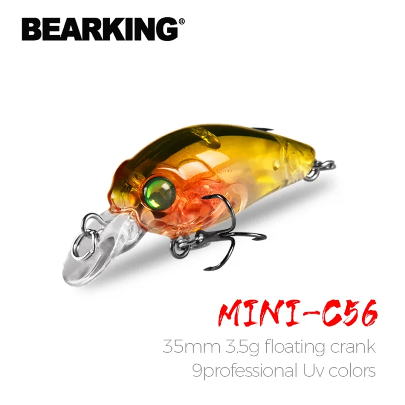 Aliexpress-BEARKING-CranckBait 3.5cm, 3.5g