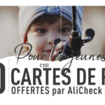 AliCheck : 80 cartes de pêches offertes aux enfants !